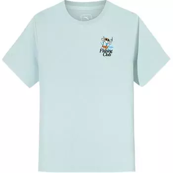 Anta Basketball Series Thompson Sea Fishing T Comfortable Fashion Simple Versatile Short Sleeve T-Shirt Men Tops Seafoam-Green 152521156-2 L