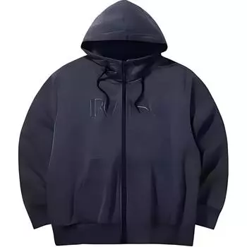 Anta Баскетбольная серия Kyrie Irving Письмо На молнии С капюшоном Удобная Дышащая Свободная Куртка Куртка Унисекс Базовый-Черный 172441718-3 M