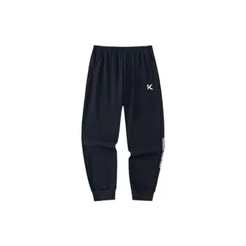 Anta Баскетбольная серия однотонные облегающие трикотажные спортивные брюки мужские низы черные 152331352-1 L