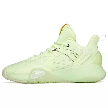 Anta Баскетбольные кроссовки Bubble Bounce Fabric TPU с амортизацией, амортизацией, нескользящие, износостойкие, дышащие, низкие, мужские, зеленые 112211603Q-4 42.5