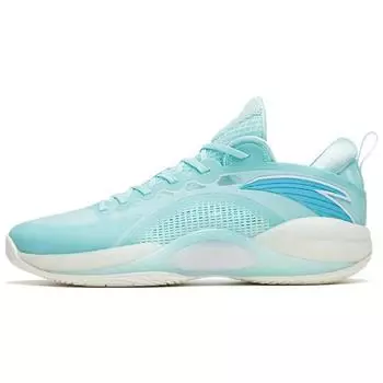 Anta Баскетбольные кроссовки Cement Bubble 3 Mint Bubble с нескользящей подошвой, износостойкие, классные синие мужские баскетбольные кроссовки 112321604-2 39