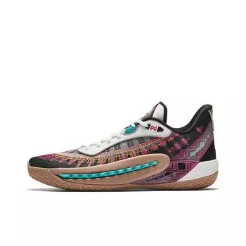 Мужские кроссовки Anta Shock Wave 6 Pro Catching Dreams, черные, белые, розовые 112431111-4 42
