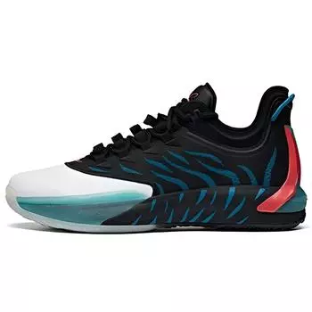 Anta Баскетбольные кроссовки GH1 Low Hayward Durable Breathable Low Top для мужчин, цвет черный, синий 112011103-1 39