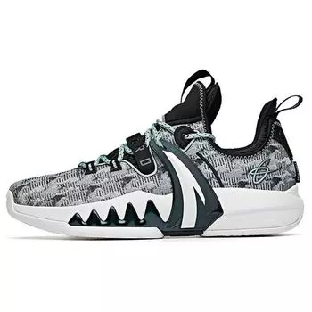 Anta Баскетбольные кроссовки Hayward GH2 Away Low мужские серо-зеленые 112121103-2 44.5