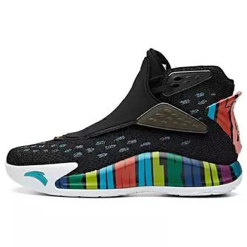 Anta Баскетбольные кроссовки KT5 Thompson Rainbow High-Top мужские черные 112011101-2 42