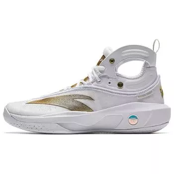 Anta Баскетбольные кроссовки KT8 Thompson 8 High-Top мужские кроссовки платиновые 112331101-4 40