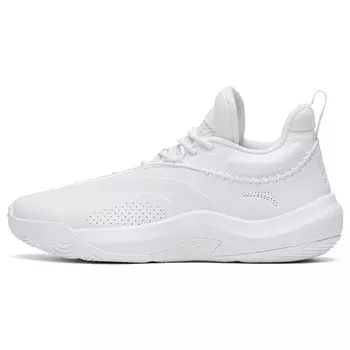 Anta Баскетбольные кроссовки KT Team Shock Absorbing Non-Slip Durable Low-Top для мужчин, белые 112331612-1 44.5