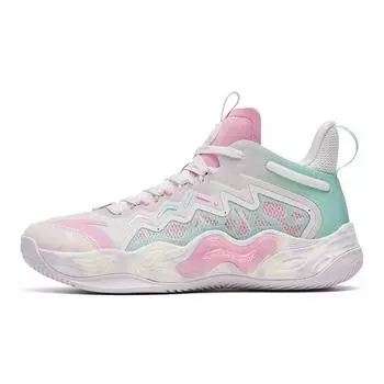 Anta Баскетбольные кроссовки Magic Cement Shock Absorbing Non-Slip Wear-Stick с низким верхом женские кроссовки Pink 922321610S-1 37.5