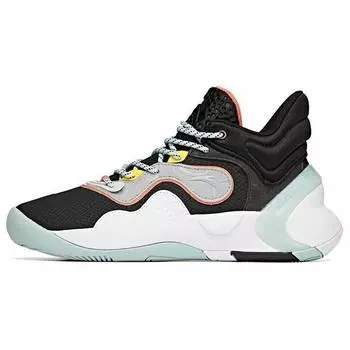 Anta Баскетбольные кроссовки Speed Decision KT Thompson Shock Absorbing Non-Slip, износостойкие, среднего размера, мужские, черные, серые, зеленые 112041612-7 43