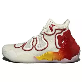 Anta Баскетбольные кроссовки Star Series Star Mountain Shock Absorbing Non-Slip Wear Resistance Lightweight Mid Top Men sneakers White Red 112121818A-5 42
