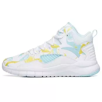 Anta Баскетбольные кроссовки Star Track 4 KT High-Top мужские баскетбольные кроссовки белые синие 112221632S-3 39