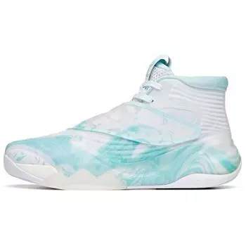 Anta Баскетбольные кроссовки Thompson KT6 Series Comfort Daily с амортизацией, нескользящие, износостойкие, дышащие, с высоким верхом, мужские кроссовки 112121101-2 42