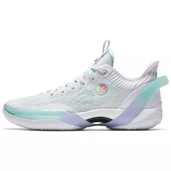 Anta Баскетбольные кроссовки Three-Point Rain 1 Generation мужские белые зеленые 912321102S-1 45