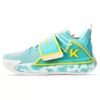 Anta Баскетбольные кроссовки Water Flower 2 Thompson KT, удобные, универсальные, амортизирующие, нескользящие, износостойкие, с низким верхом, мужские кроссовки 112021602-3 44.5