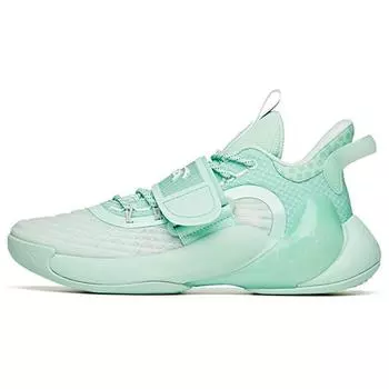 Баскетбольные кроссовки Anta Water Flower 3 с амортизацией, нескользящие, износостойкие, дышащие, низкие, мужские, кроссовки Lime-Soda 112121604S-4 42