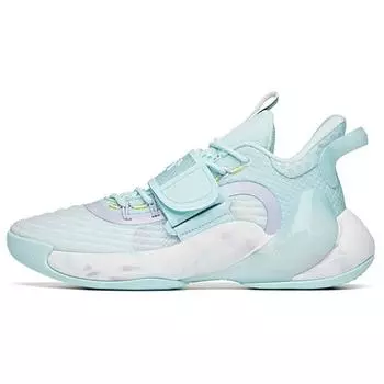 Anta Баскетбольные кроссовки Water Flower 3 High-Top мужские кроссовки синие белые фиолетовые 112221604S-1 45