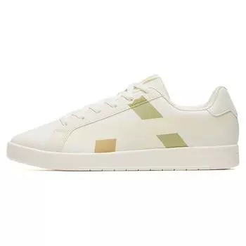 Anta Базовые нескользящие прочные низкие кроссовки мужские кроссовки белые желтые 112248062-2 43