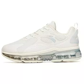 Anta Беговая серия Амортизирующие Воздушная Подушка Нескользящие Износостойкие Низкие Кроссовки Для Женщин Кроссовки Белые Синие 922125503-2 36.5