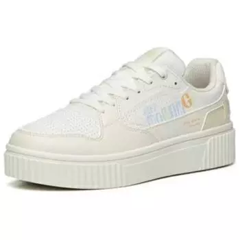 Anta Biscuit Shoes Нескользящие износостойкие низкие кроссовки для скейтбординга женские кроссовки белые черные 122238062-2 35.5