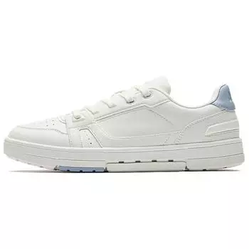 Anta Breathable Comfortable Fashion Trendy Slip Resistant Durable Low Top Skate Shoes Women sneaker White 122528018-2 35.5