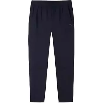Anta Breathable Drawstring Knitted Sports Pants Women bottoms Basic-Black 962517307S-1 XS