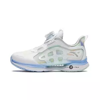 Anta Breathable Low-Top Kids Running Shoes Kids sneakers White Blue A322429978-1 28