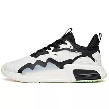Anta Breathable Low-Top Skate Shoes Men Sneakers White Black 112138800-3 40