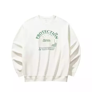 Anta Breathable Versatile Comfortable Crew Neck Sweatshirt Unisex tops 952538704 XS