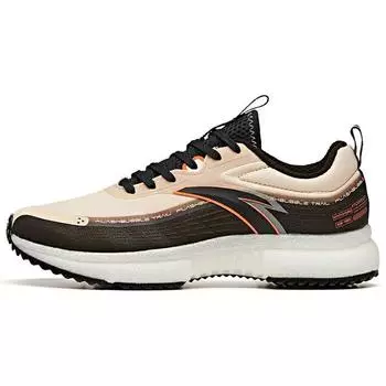 Anta Кроссовки Bubble Trail Running Shoes Men Running Shoes Oatmeal Gray Black 112045520-4 40