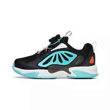 Anta Butterfly Wing Non-Slip Wear-Resistant Sports Casual Shoes Kids Sneakers Black Green 312229908-3 28