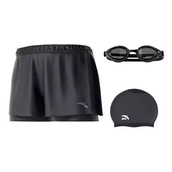 Anta Быстросохнущий Купальный Костюм-Тройка Мужской Купальник 9824232415-SJT L