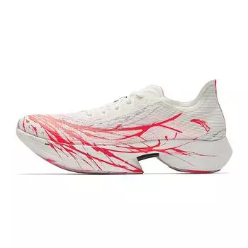 Anta C10 Pro Heartbeat Comfortable Versatile Non-Slip Wear-Resistant Mid-Top Marathon Running Shoes Men Running Shoes White Red Silver 112525574-2 42.5