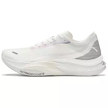 Anta C202 5 GT Comfortable Simple Shock Absorption Non-Slip Low-Top Marathon Running Shoes Men sneaker White Gray 112425560S-1 40.5