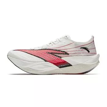 Anta C202 6.0 Pro Fashion Trend Low-Top Carbon Plate Running Shoes Women sneaker White Red 122445571-9 36