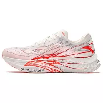 Anta C202 GT Casual Shock Absorbing Durable Low Top Running Shoes Men Sneakers White Red 112455560-4 43