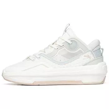 Anta C37 2.0 нескользящие износостойкие скейт-кеды средней высоты женские скейт-кеды белые серые 922228082-2 36