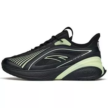 Anta Кроссовки для бега C37 2.0 Running Series с мягкой подошвой, повседневные, низкие, мужские, флуоресцентно-черные 112135537R-10 42