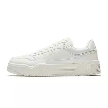 Anta C37 Fashion Versatile Casual Wear Durable Shock Absorption Low-Top Skate Shoes Men sneaker Ivory-White 112518024U-2 41