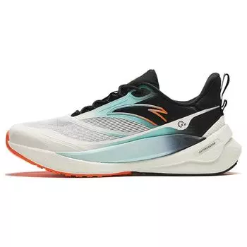 Anta C37 Series Shock Absorbing Breathable Low Top Running Shoes Men sneaker White Blue 912345538-3 40