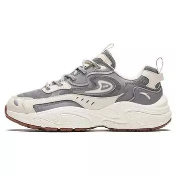 Anta C37 Series Starlight Dad Shoes Comfortable Versatile Wear-Resistant Breathable Low-Top Casual Shoes Men sneaker Gray 912348836-3 40.5