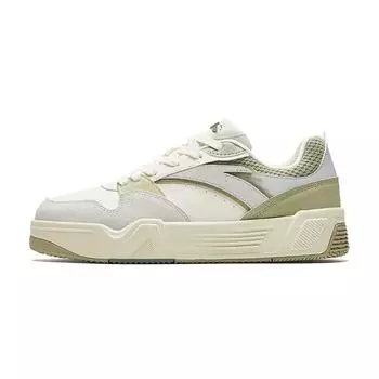 Anta C37 Series Trendy Versatile Lightweight Increased Height Low-Top Sneakers Women sneakers Light-Cyan Gray 922438037-3 35.5