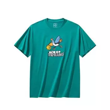 Anta Campus Basketball Knitted Short Sleeve T-Shirt Unisex Tops 152531129-2 M