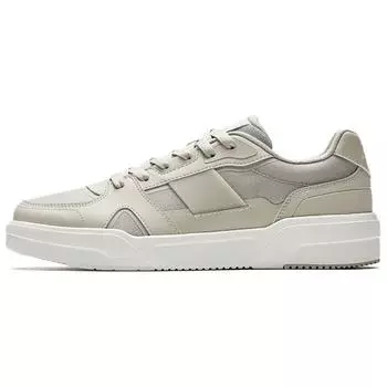 Anta Caramel Comfortable Versatile Non-Slip Wear-Resistant Low-Top Skate Shoes Men sneaker Dune-Gray 112528014-5 39