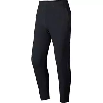 Anta Casual Comfortable Commuting Solid Color Slim Fit Knitted Sports Pants Men Bottoms Black 152437324-3 S