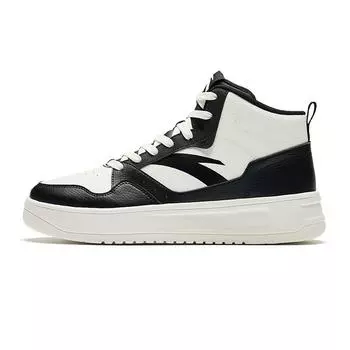 Anta Casual Comfortable High-Top Sneakers Men Sneakers White Black 912448002Q-5 39