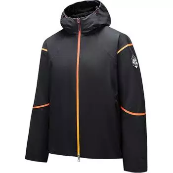 Anta Casual Comfortable Loose Hooded Zipper Down Jacket Women Outerwear Basic-Black 162447924-3 L