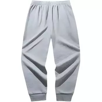 Anta Casual Simple Solid Color Fleece Cuffed Drawstring Knitted Sports Pants Women bottoms 962447307-2 S