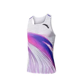 Anta Casual Sports Running Breathable Sleeveless Vest Men tops Palace-Purple 152445101-2 XL