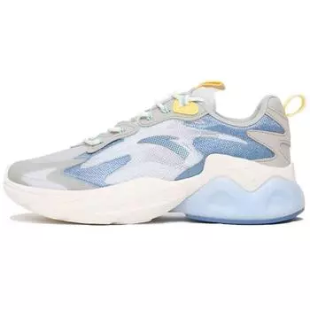 Anta Повседневные универсальные низкие кроссовки для папы, мужские кроссовки песочно-серого цвета 112128891-2 40