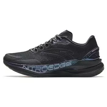 Anta Champion 2 Pro Fabric Nitrogen Technology Shock Absorbing Non-Slip Износостойкие Кроссовки для бега с низким верхом Мужские кроссовки Черные 112335580S-2 39